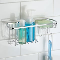 INTERDESIGN - Canasta Organizadora de Baño Acero Inoxidable