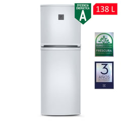 ELECTROLUX - Refrigeradora 138 Lt Top Freezer Ert18G2Hnw Blanca