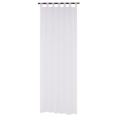 JUST HOME COLLECTION - Cortina de Velo Presillas 145x220cm Blanco