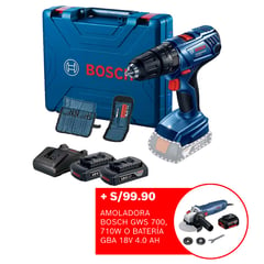 BOSCH - Taladro Percutor Inalámbrico ½? 18V + 23 Accesorios