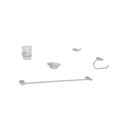 VAINSA - Set de accesorios para baño 5 piezas Oval