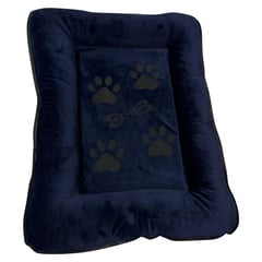 ACCECAN - Colchoneta para Perro Raza Grande Tela Azul 66x7x80cm