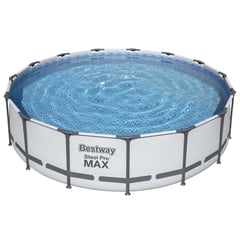 BESTWAY - Piscina Estructural 457x107cm Redonda con Bomba y Escalera