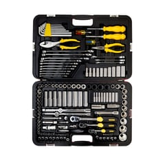 STANLEY - Set 150 Herramientas Manuales Racing