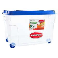 POLINPLAST - Caja Organizadora con Ruedas Megacaja #90 56L