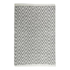 JUST HOME COLLECTION - Piso de Baño Rectangular Ziggy 40x60cm Gris