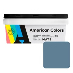 AMERICAN COLORS - Pintura Azul Metalico 1GL