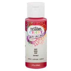 TESTORS - Pintura Acrílica Rubí Mate 59mL