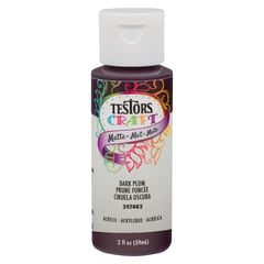 TESTORS - Pintura Acrílica Ciruela Oscura Mate 59mL