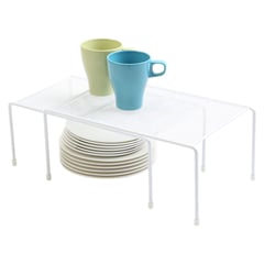 JUST HOME COLLECTION - Repisa Organizador de Cocina Expandible Blanco