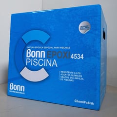 BONNA - Kit Epoxico para piscina Azul Cielo