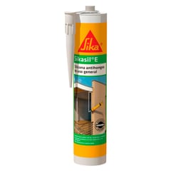 SIKA - Silicona Acética Para Puertas Y Ventanas sil E Negro x 280ml