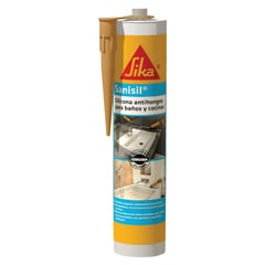 SIKA - Silicona Antihongos Para Baños Y Cocinas Sanisil Beige 280ml