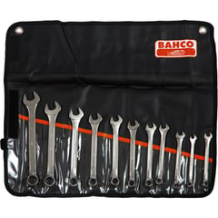 BAHCO - SET LLAVE MIXTA MM 11P