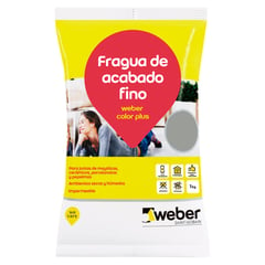 WEBER - Fragua Color Plus Plata 1kg