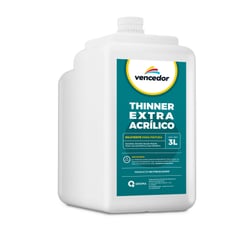 VENCEDOR - Thinner Extra Acrílico 3L