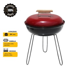 MR GRILL - Parrilla Portátil Mini Grill 43x31cm