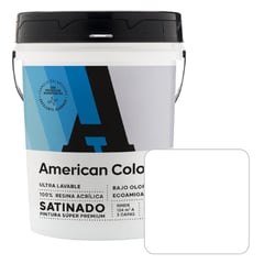 undefined - Pintura American Satinado Blanco 4GL