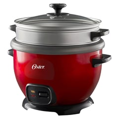 OSTER - Olla Arrocera Vaporera 1.8L CKSTRC5731R053 Roja