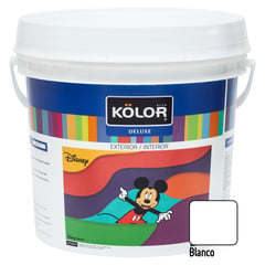 KOLOR - Pintura Deluxe Satinado Blanco 1GL