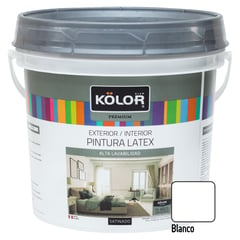 KOLOR - Pintura Satinado Blanco 1GL