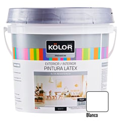 KOLOR - Pintura Premiummate Blanco 4GL