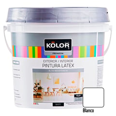 KOLOR - Pintura Premiummate Blanco 1GL