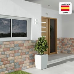 INTERMATEX - Fachaleta Rock Multi 20x60cm 0.84m2 para pared