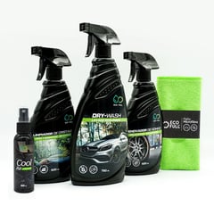 ECO-FULL - Kit de Limpieza para Auto Eco Amigable