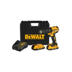 DEWALT - Taladro Percutor Inalambrico 1/2" 20V BRUSHLESS DCD7781D2 + 2 Baterías + Cargador + Maletín