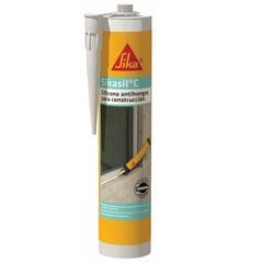 SIKA - Silicona Antihongos para Construcción Sikasil C 280ml Gris