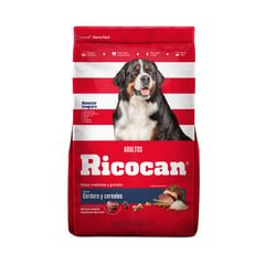 RICOCAN - Adultos Alimento para Perros 15kg Cordero/Cereales