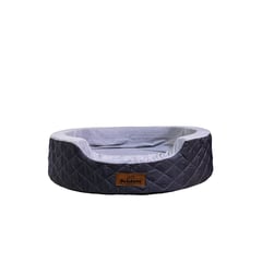 PETIZOOS - Cama para Perros de Algodon Gris Talla 3