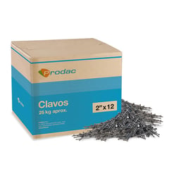 PRODAC - Clavo CC 2X12 Albañil 25Kg