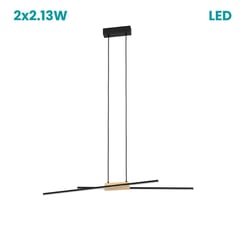 EGLO - Lámpara Colgante Panagria LED 2L 13W