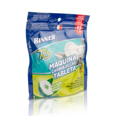 BINNER - Pastillas Lavavajillas para Maquina 13 Unidades