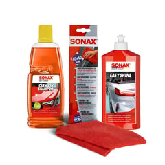 SONAX - Kit Carwash 1L + Easyshine 250ML + Microfext