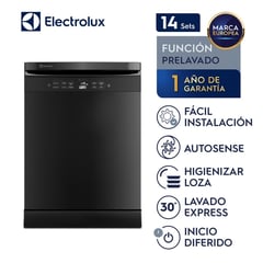 ELECTROLUX - Lavavajillas 14 Sets EHFE14T2MSBXB Negro