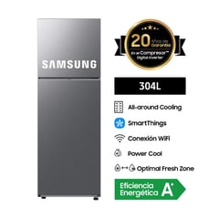 SAMSUNG - Refrigeradora Top Freezer 304L RT31DG5120S9PE