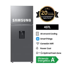 SAMSUNG - Refrigeradora Top Freezer 405L RT42DG6730S9PE