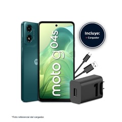 MOTOROLA - Smartphone Moto G04s 4GB 128GB Verde Aurora Liberado