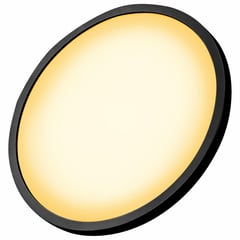 ILUMA - Downlight Ultra Slim Luz Cálida 18W Negro