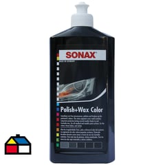 SONAX - Cera para Autos Polish + Wax Color Negro 500 ml