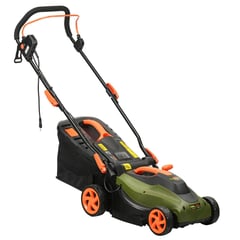 BAUKER - Cortador de Cesped Electrica 1400 W