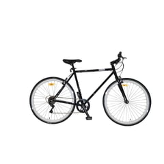 SCOOP - Bicicleta Aro 28 Rome Negro con Blanco