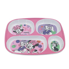 DISNEY - Bandeja Con Divisiones Minnie 22x25cm