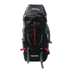 KLIMBER - Mochila de Camping Pro Black 65l