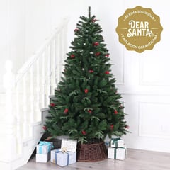 DEAR SANTA - Árbol de Navidad 180cm 690 Ramas Berries