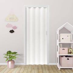 HOLZTEK - Puerta Plegable Tivoli 90x200 Blanca