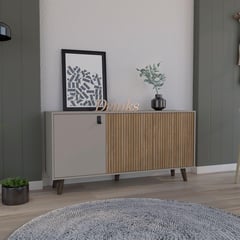 JUST HOME COLLECTION - Mueble Auxiliar 3 Puertas Funes